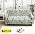 FLOWERY SOFA COVER - SINGLE