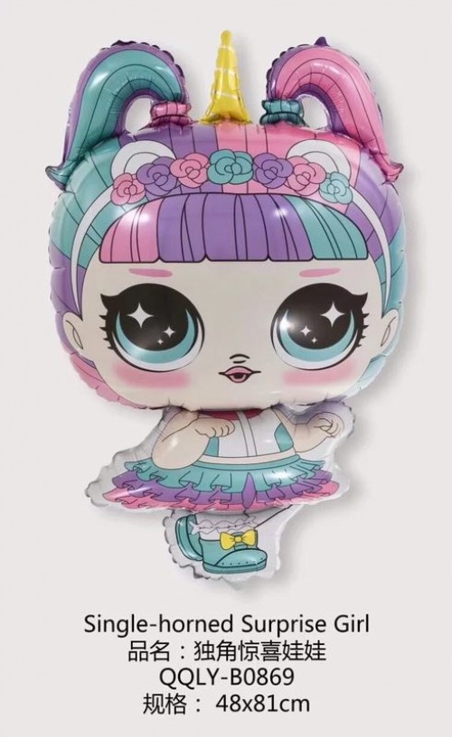 LOL BIG 48cm X 81cm Foil Cartoon Helium Balloon