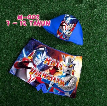 M-003 ULTRAMAN Kids Disney Swimsuit (7T - 12T)