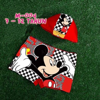 M-004 MICKEY Kids Disney Swimsuit (7T - 12T)