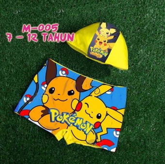 M-005 POKEMON Kids Disney Swimsuit (7T - 12T)