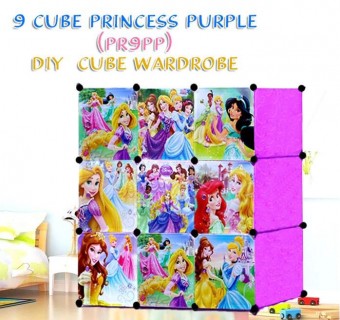 PRINCESS PURPLE 9C DIY WARDROBE (PR9PP)