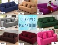 SOFA COVER PLAIN COLOUR - SINGLE SEATER